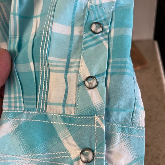 BKE pearl snap button up men's XL - Picture 6 of 6